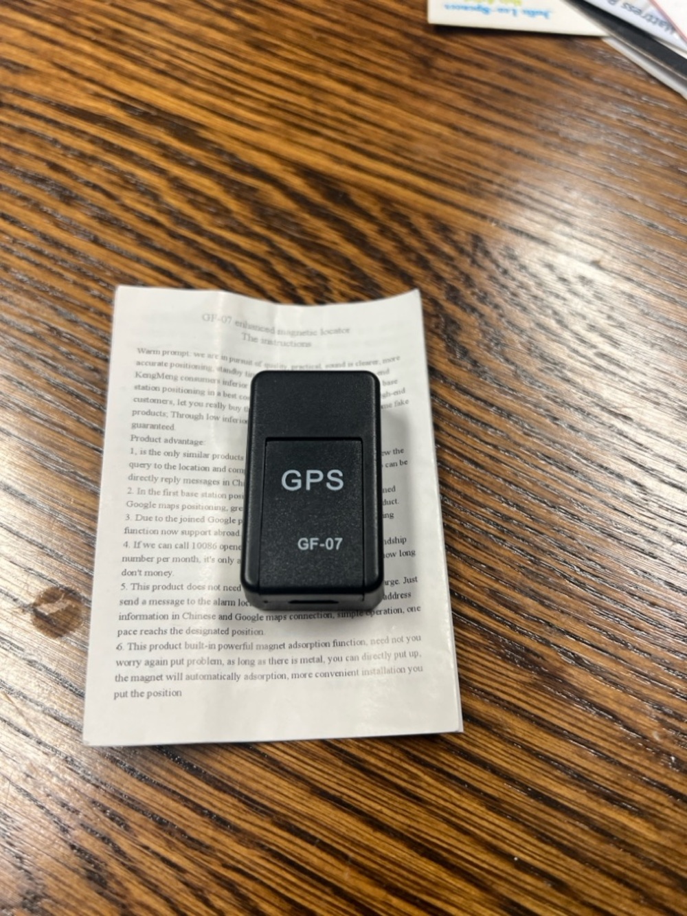 *NWOT* Mini GF-07 GPS Tracker Module - Black - Picture 4 of 10